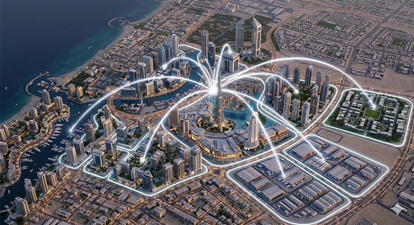 Dubai IT Setup Coverage Areas and Network Infrastructure