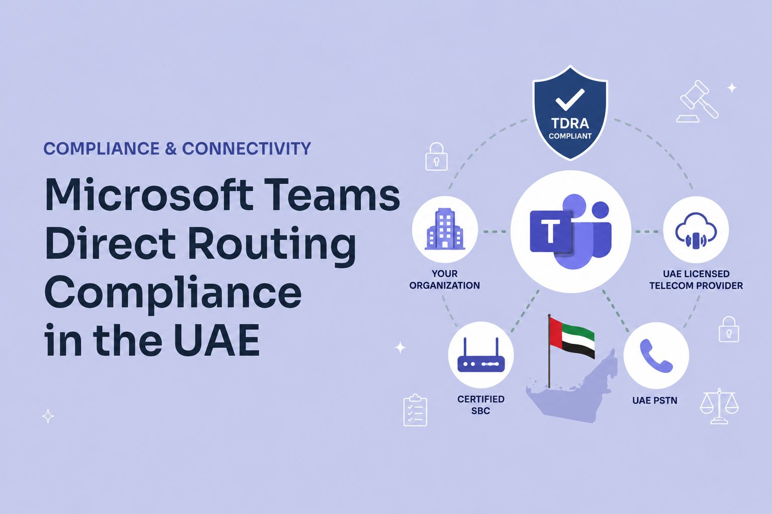 Microsoft Teams Direct Routing Compliance in the UAE: TDRA Rules, PSTN Risk, and What Businesses Need to Check
